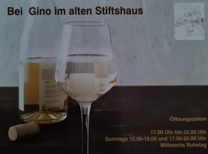 Bei Gino Im Alten Stiftshaus